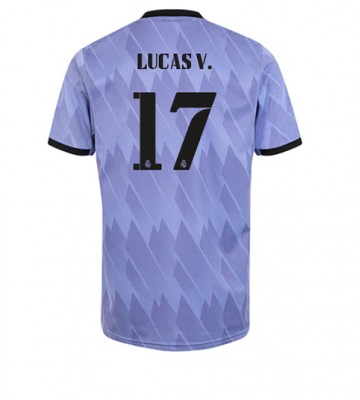 Real Madrid Lucas Vazquez #17 Bortatröja 2022-23 Korta ärmar
